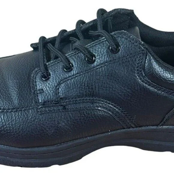 Perry Ellisc Men's Size 10 Work Shoes Portfolio Eldridge Black Lace Up Comfort - Picture 3 of 10